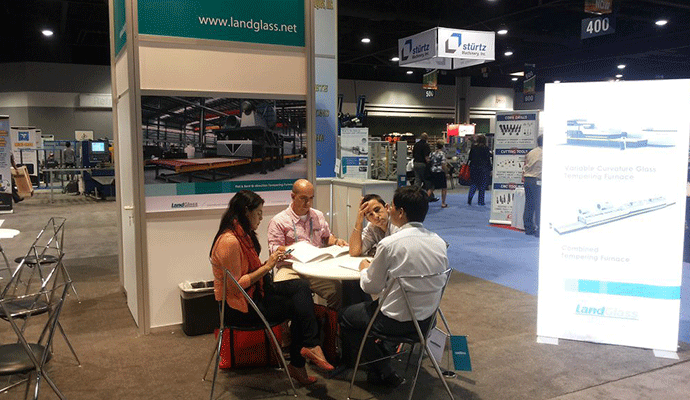 LandGlass at GlassBuild America 2013